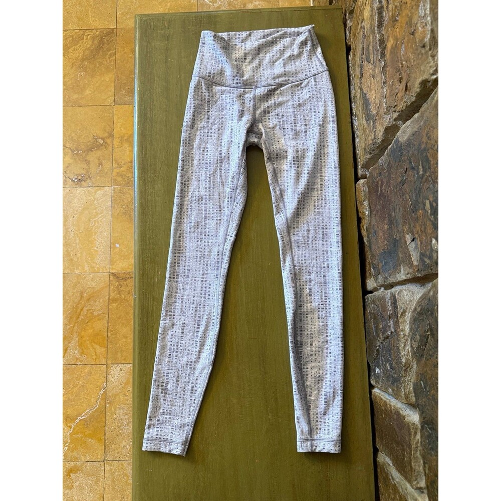 Lululemon wunder 28” action jacquard leggings